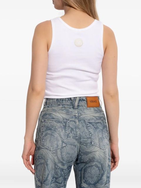 Versace embroidered tank top - White - zdjęcie produktu nr 2