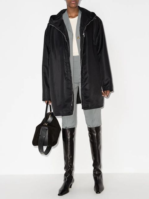 KHAITE Davis knee-high boots - Black