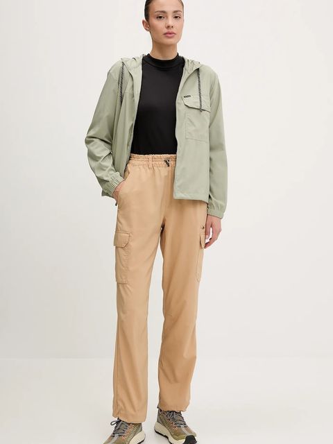 Columbia spodnie outdoorowe Skien Valley kolor beżowy 2119143 - zdjęcie produktu nr 2