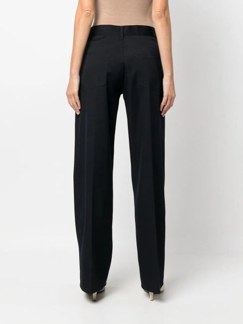 Jil Sander straight-leg trousers - Blue