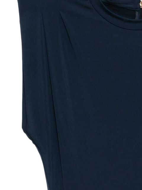 Michael Kors belted midi dress - Blue