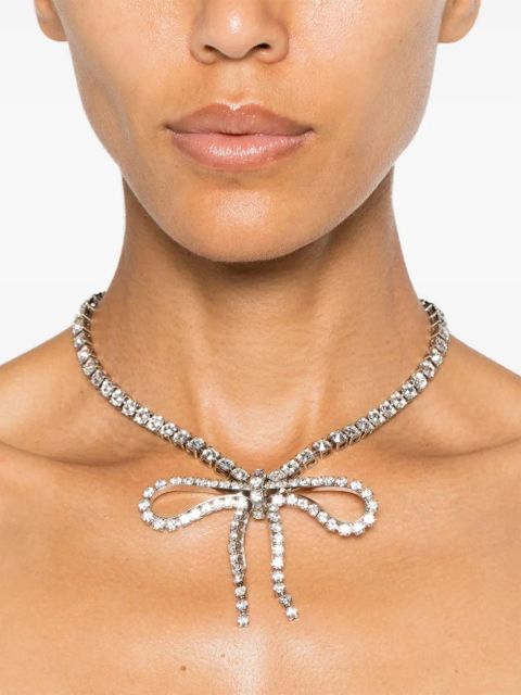 Balenciaga Archive Ribbon necklace - Silver