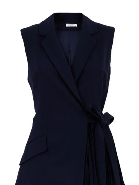 Simkhai Effie pleated wrap dress - Blue - zdjęcie produktu nr 2