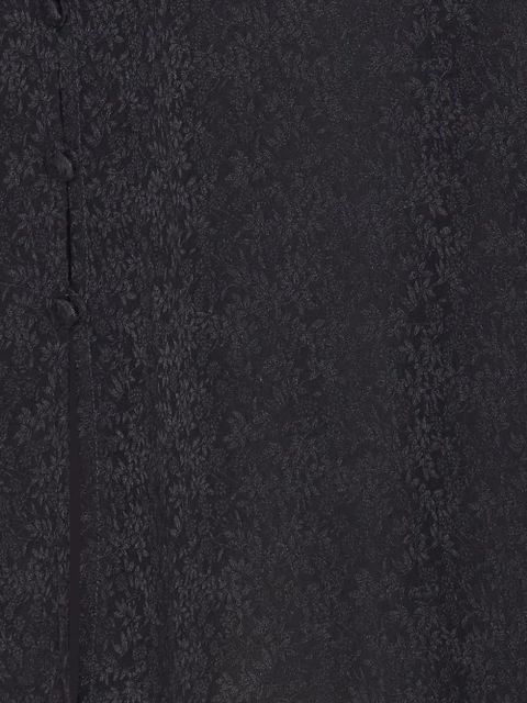 Chloé lace-trim long-sleeve blouse - Black