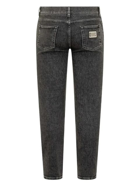 Dolce & Gabbana button-fastening jeans - Black - zdjęcie produktu nr 2