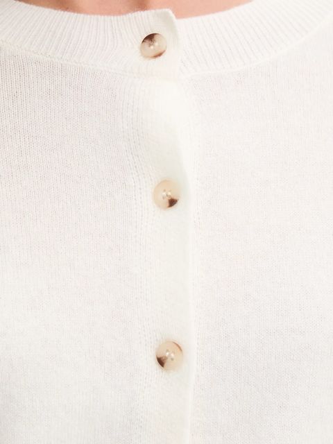 Answear.LAB kardigan z wełny merino damski kolor beżowy lekki