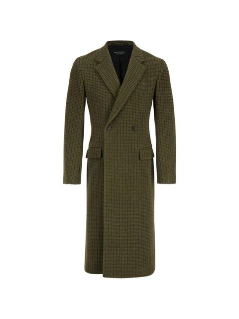 Balenciaga buttoned coat - Green - zdjęcie produktu nr 1