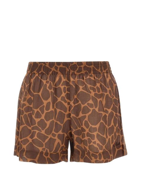 MC2 Saint Barth Meave shorts - Brown - zdjęcie produktu nr 2