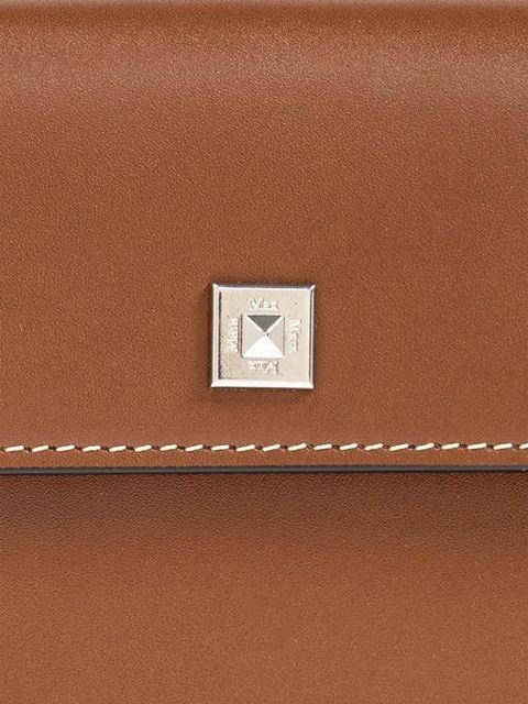 Max Mara Clutchy leather clutch bag - Brown