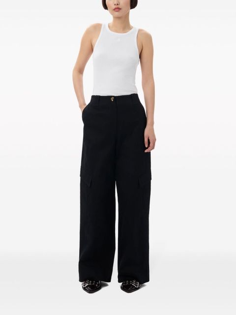 GANNI wide-leg trousers - Black - zdjęcie produktu nr 2
