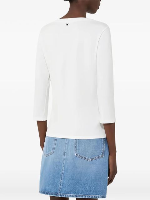 Weekend Max Mara three-quarter-sleeve T-shirt - White