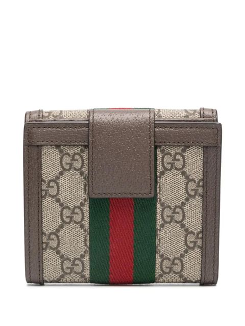 Gucci Ophidia GG Web-stripe wallet - Neutrals - zdjęcie produktu nr 2