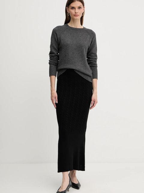 Silvian Heach sweter z domieszką wełny PICOULANE damski kolor szary GPA25233MA - zdjęcie produktu nr 2