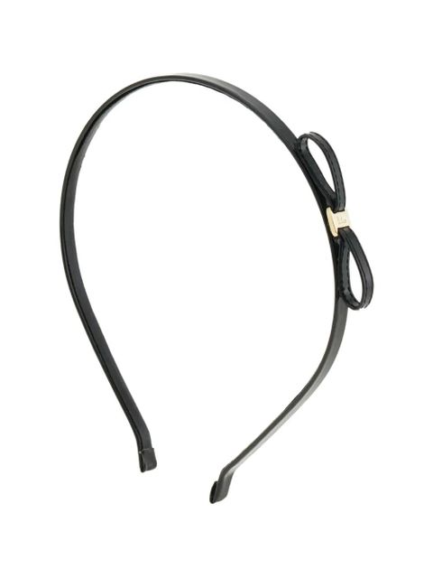 Ferragamo Mini bow headband - Black - zdjęcie produktu nr 1