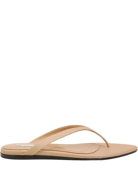 AMI Paris pointed-toe sandals - Neutrals - zdjęcie produktu nr 1
