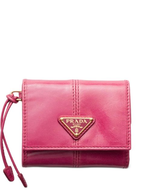 Prada Small leather wallet - Pink - zdjęcie produktu nr 1