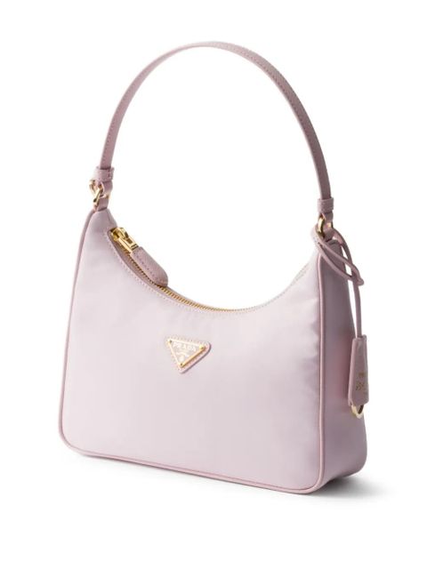 Prada mini Re-Edition tote bag - Pink - zdjęcie produktu nr 2