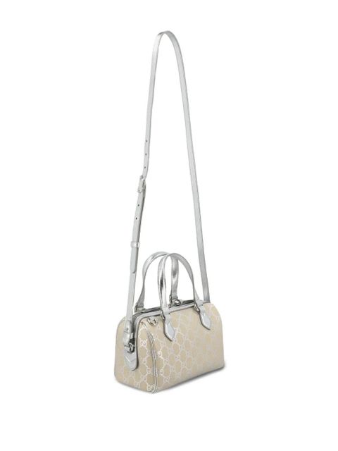 Gucci small GG Emblem tote bag - Silver