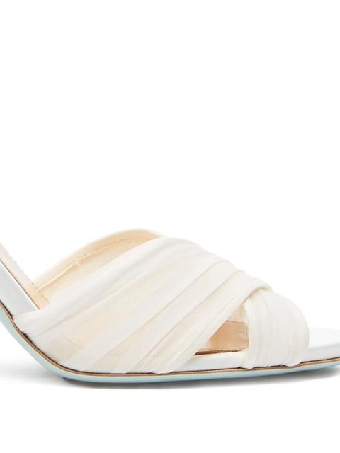 Aquazzura Voile crossover-strap sandals - White - zdjęcie produktu nr 2