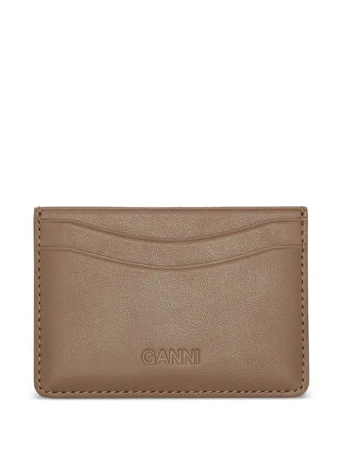 GANNI Bou logo cardholder wallet - Neutrals - zdjęcie produktu nr 2