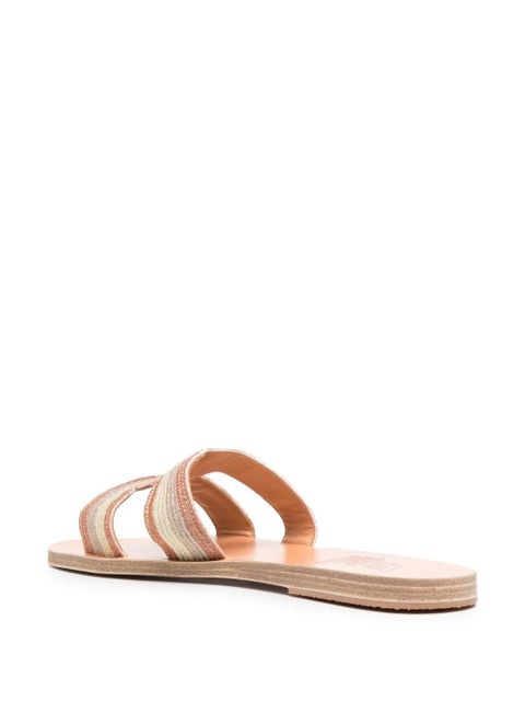 Ancient Greek Sandals Kentima slip-on slides - Neutrals