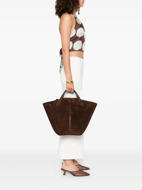 Proenza Schouler large Chelsea tote bag - Brown - zdjęcie produktu nr 2