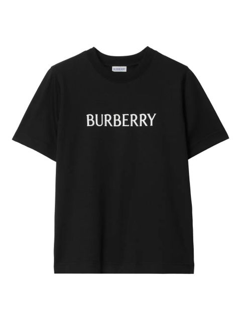 Burberry logo-print cotton T-shirt - Black - zdjęcie produktu nr 1