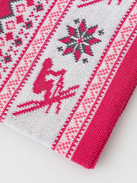 Eisbar opaska z dodatkiem wełny Retroski STB kolor różowy E36154 - zdjęcie produktu nr 2