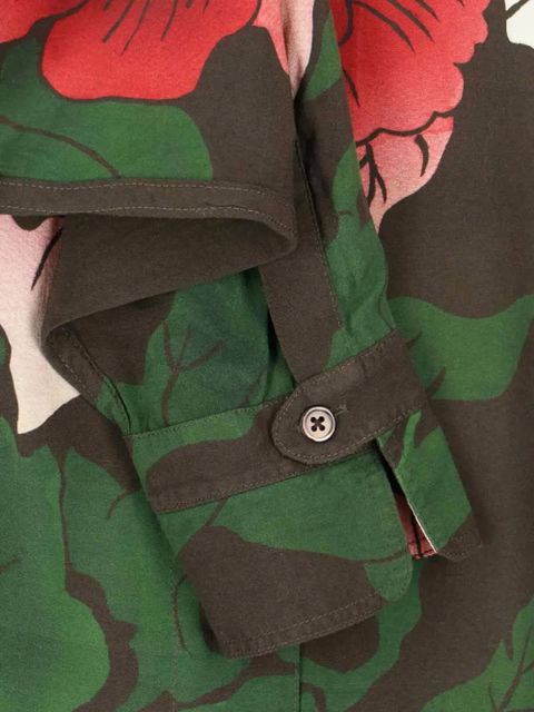 OUR LEGACY Dapper floral print shirt - Brown