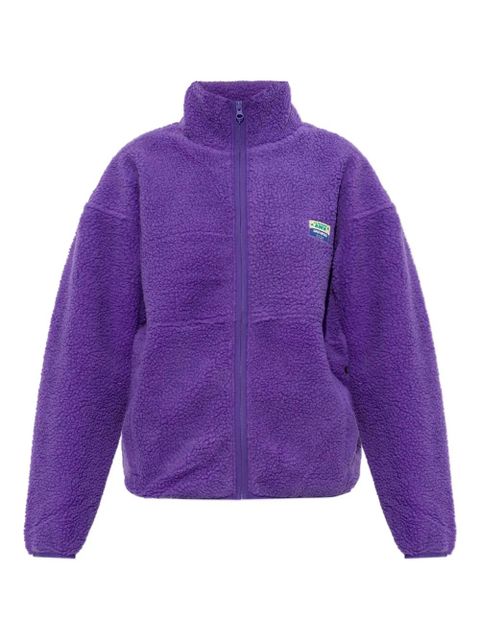 American Vintage Hoktown high-neck fleece jacket - Purple - zdjęcie produktu nr 1