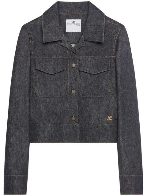 Courrèges denim jacket - Grey - zdjęcie produktu nr 1