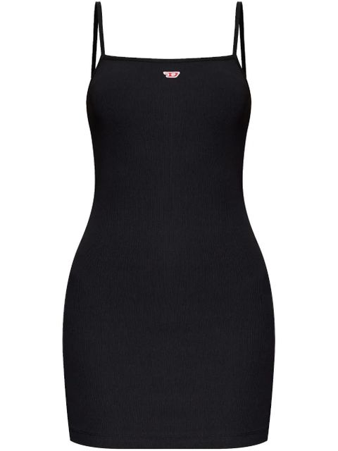 Diesel D-Hopy-D logo-appliqué mini dress - Black - zdjęcie produktu nr 1