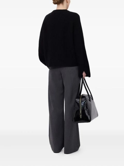 LouLou de Saison AXEL ribbed sweater - Black