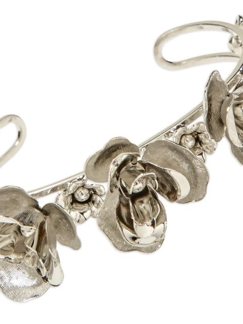 Jennifer Behr larena floral headband - Silver - zdjęcie produktu nr 2