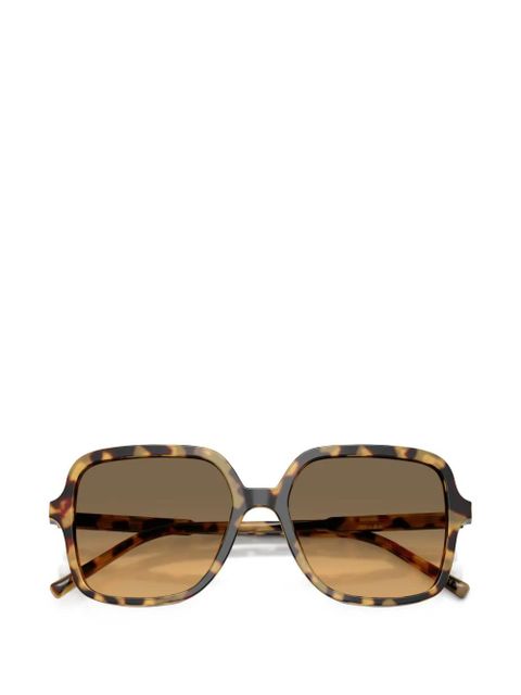Dolce & Gabbana oversized-frame sunglasses - Brown