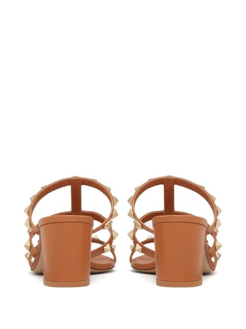 Valentino Garavani 60mm Rockstud sandals - Brown