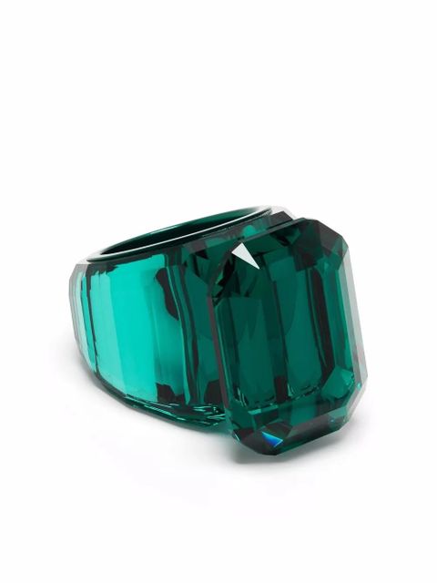 Swarovski Lucent cocktail ring - Green - zdjęcie produktu nr 1