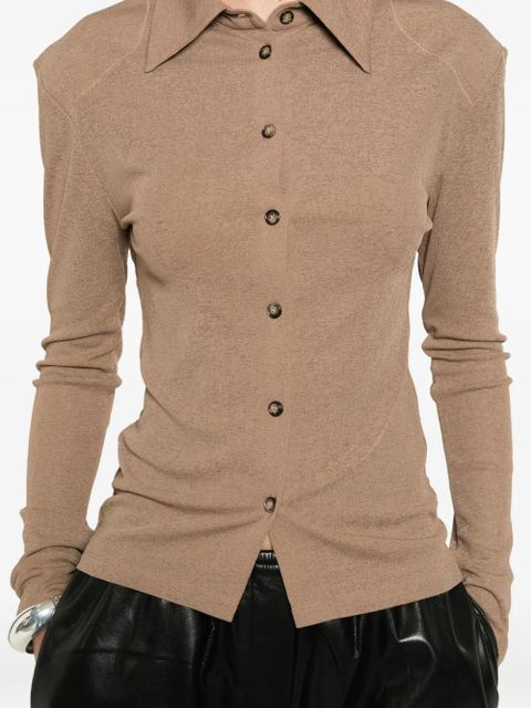 Nanushka Haimi shirt - Neutrals