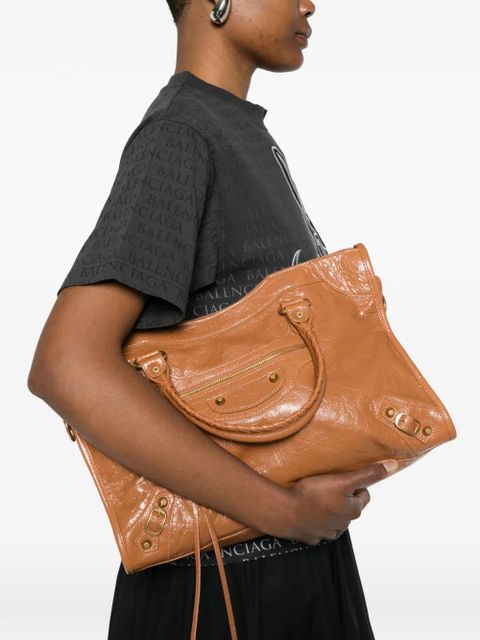 Balenciaga medium Le City tote bag - Brown - zdjęcie produktu nr 2