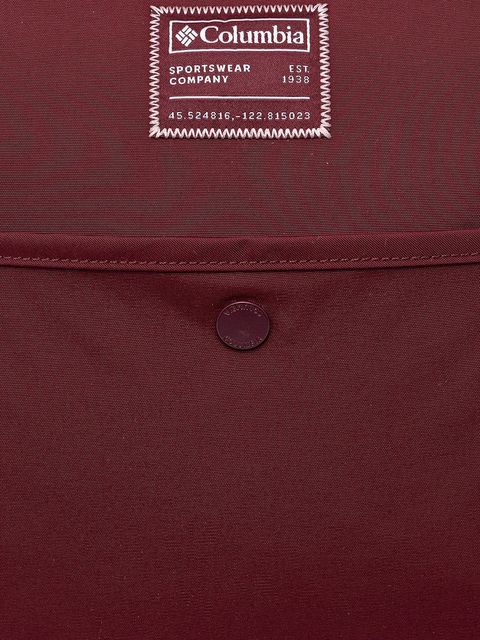 Columbia torebka kolor bordowy 2140771