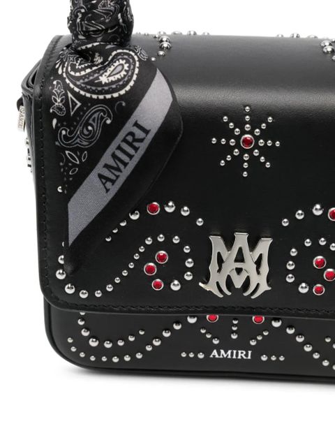 AMIRI micro MA Stud tote bag - Black