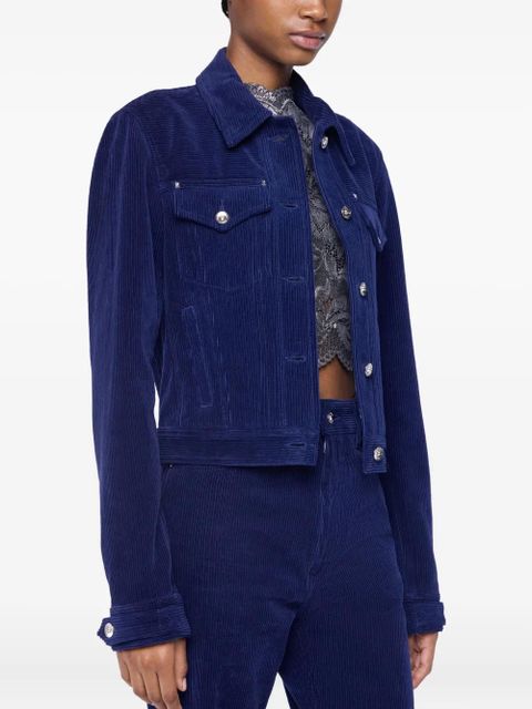Rabanne corduroy jacket - Blue