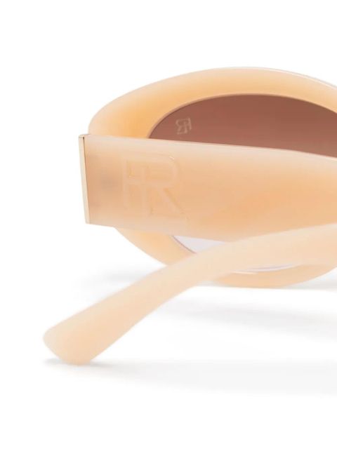 Lauren Ralph Lauren oval-frame sunglasses - Neutrals