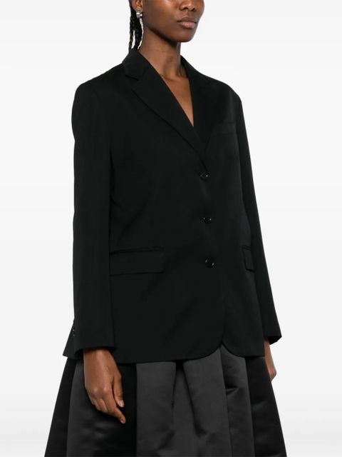 Simone Rocha open-back bow-detail blazer - Black