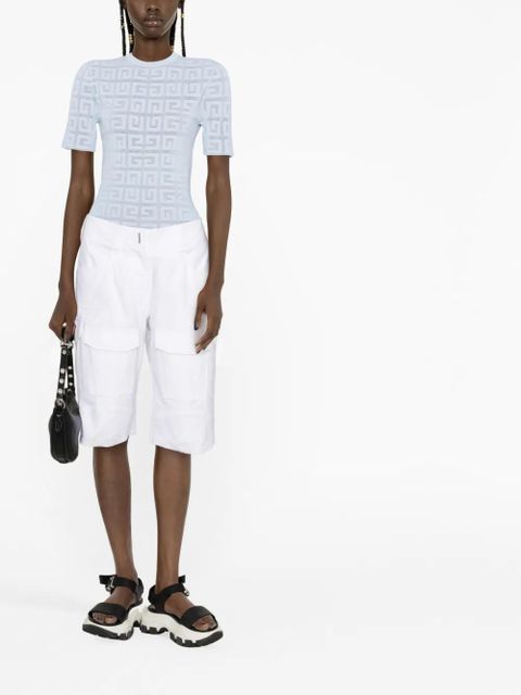 Givenchy cargo bermuda shorts - White - zdjęcie produktu nr 2
