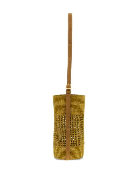 KHAITE woven bucket bag - Brown