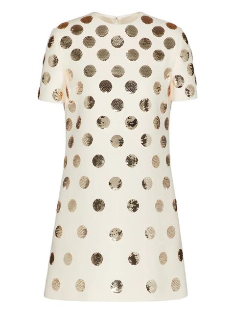 Valentino Garavani sequin-embellished dress - Neutrals - zdjęcie produktu nr 1
