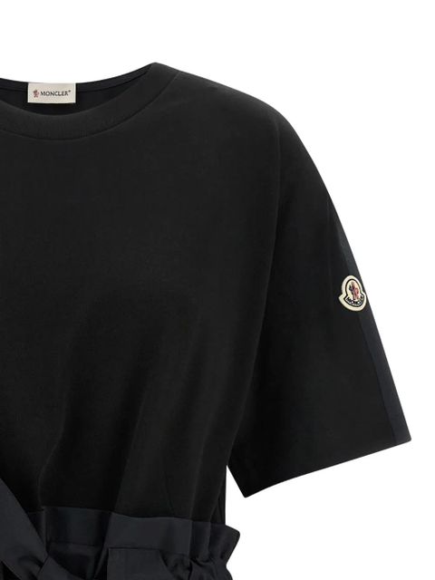 Moncler belted mini dress - Black