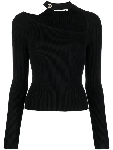 Simkhai cut-out detail knitted top - Black - zdjęcie produktu nr 1