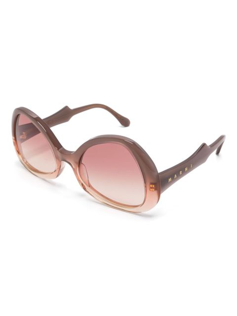 Marni Eyewear Anu Ohia sunglasses - Brown - zdjęcie produktu nr 2